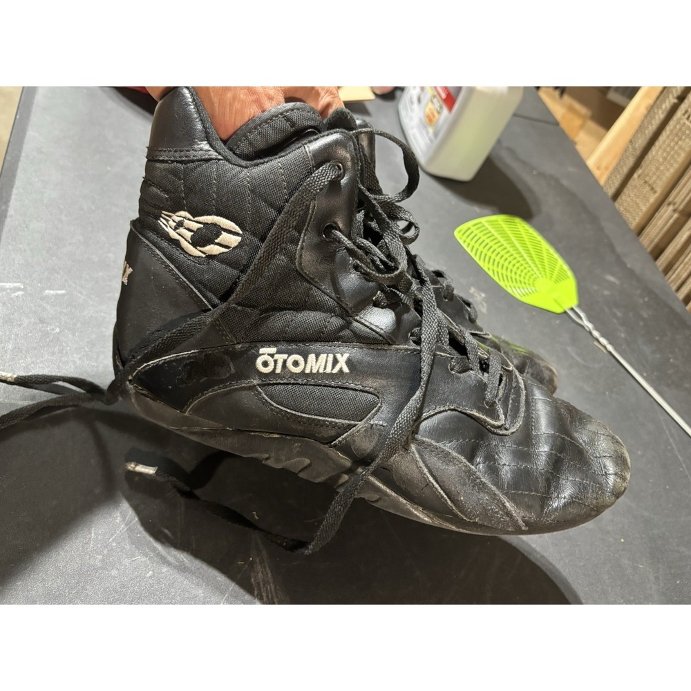 Vintage Otomix Shoes Men 12 Black Ultimate Trainer Bodybuilding